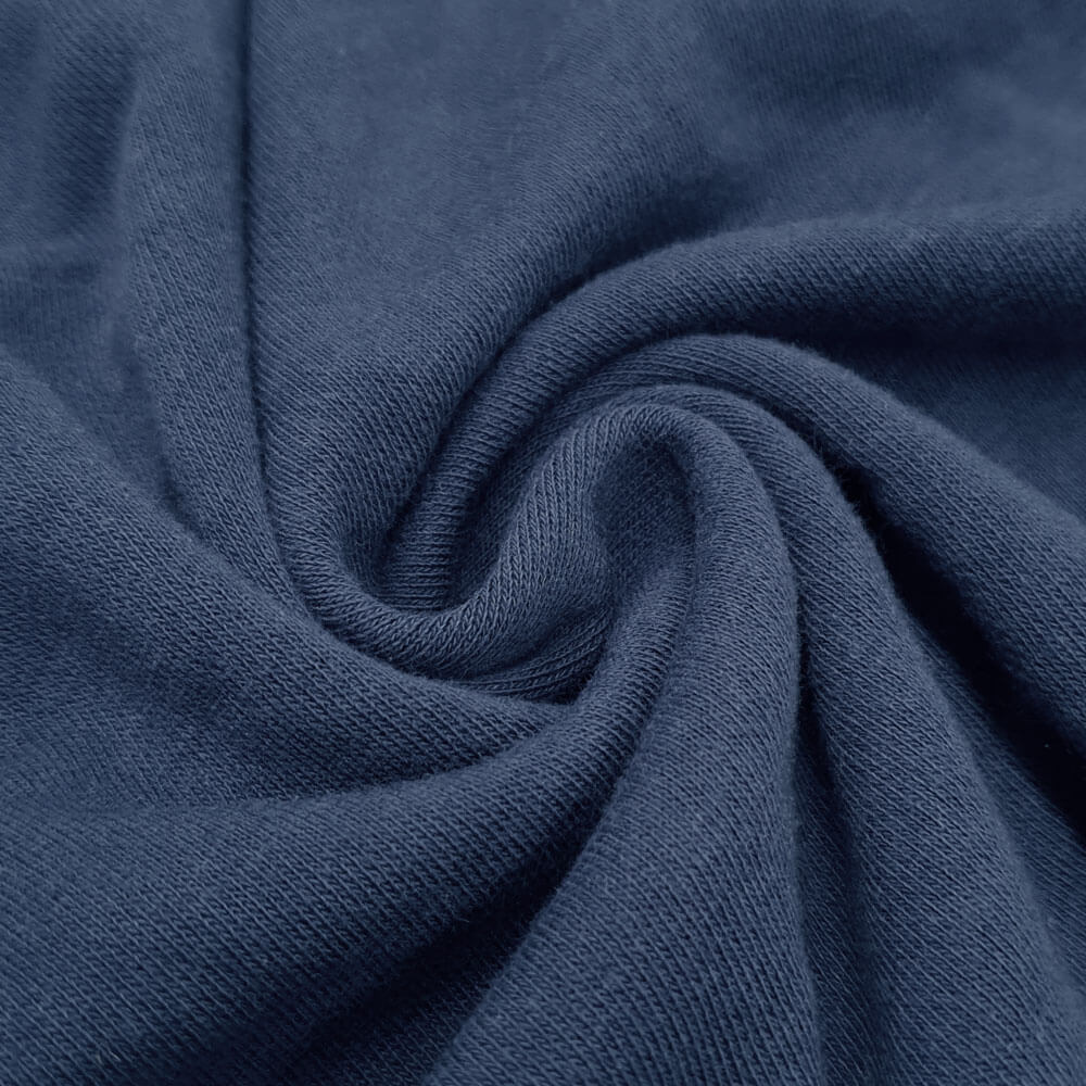 Octavia - Sweat i fransk frotté - Mörkblå