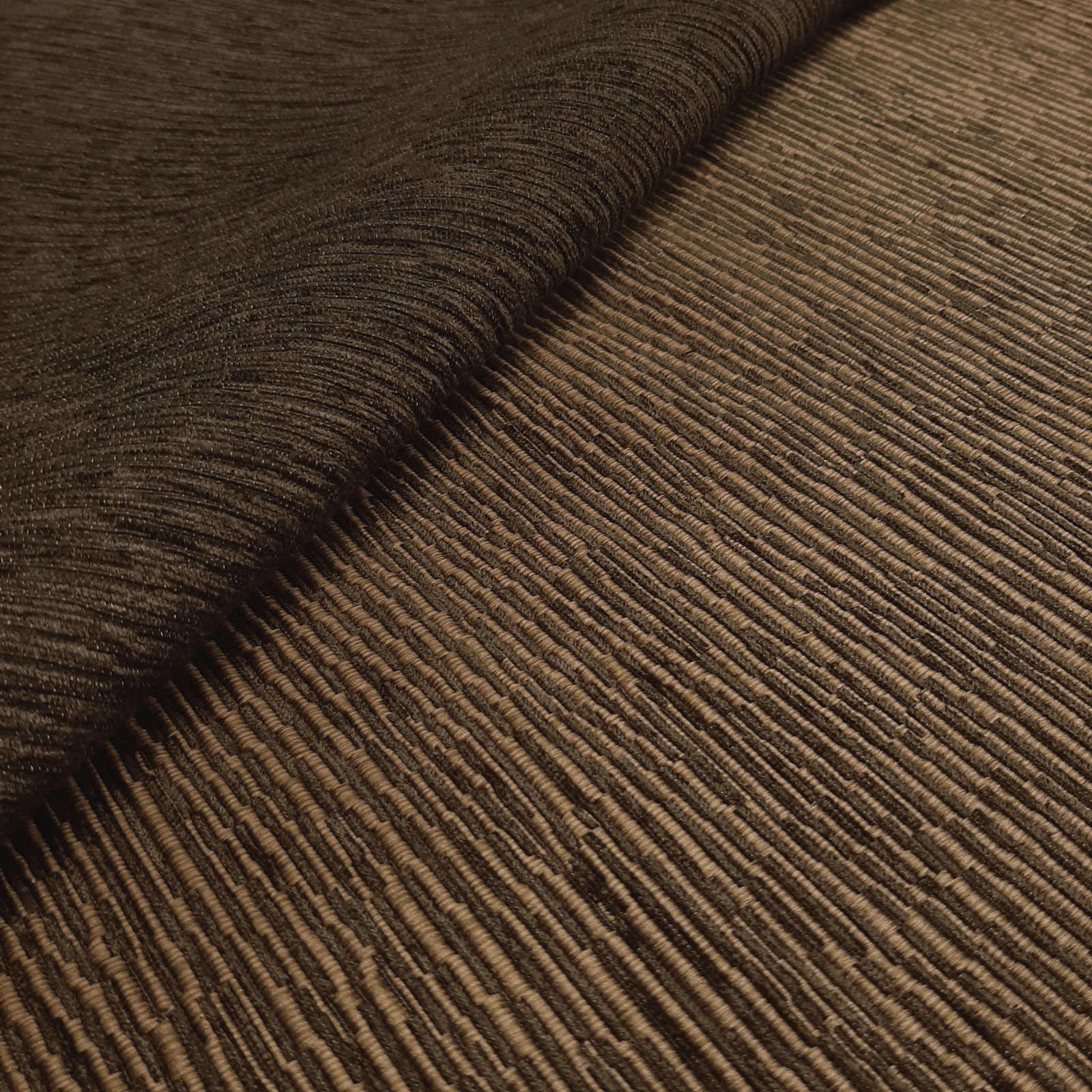 Sahco® Costes - designmattestyg med silke – Nötbrun