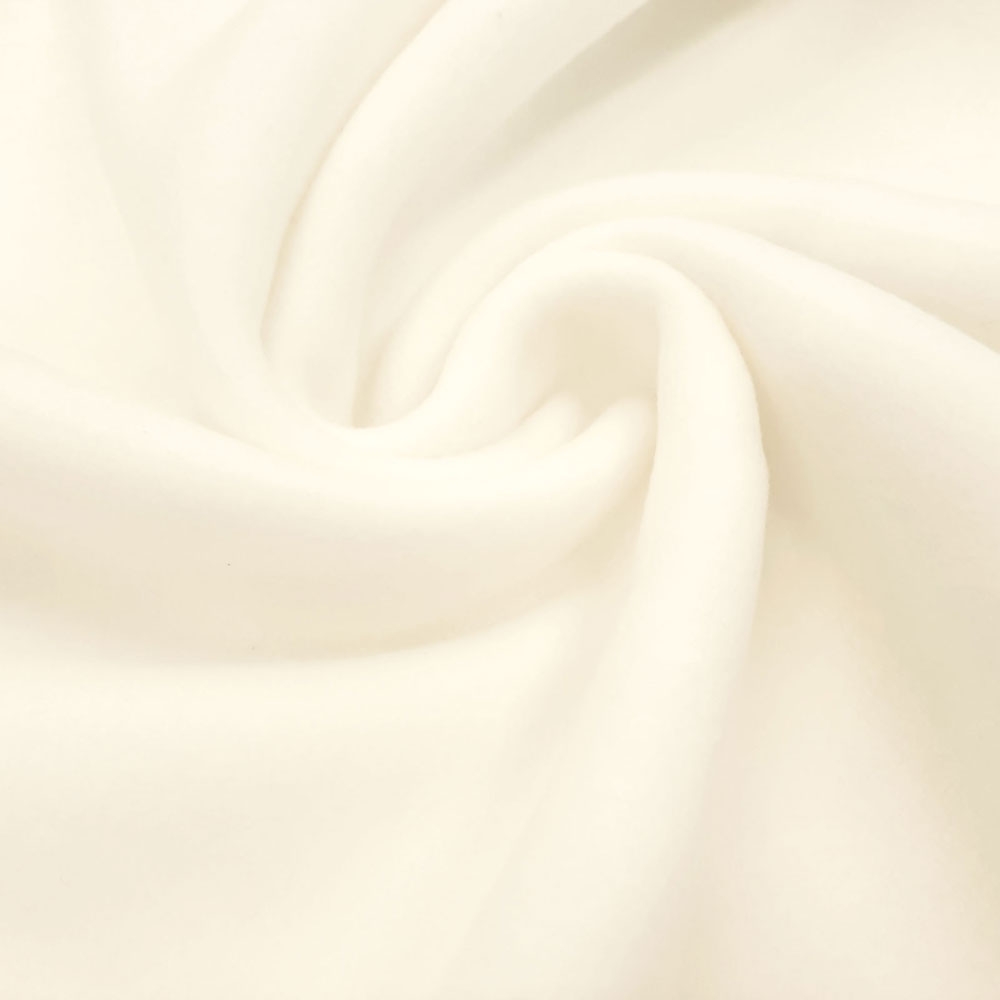 Organic Cotton Fleece - högkvalitativ bomullsfleece - ekologisk bomull - Grädde