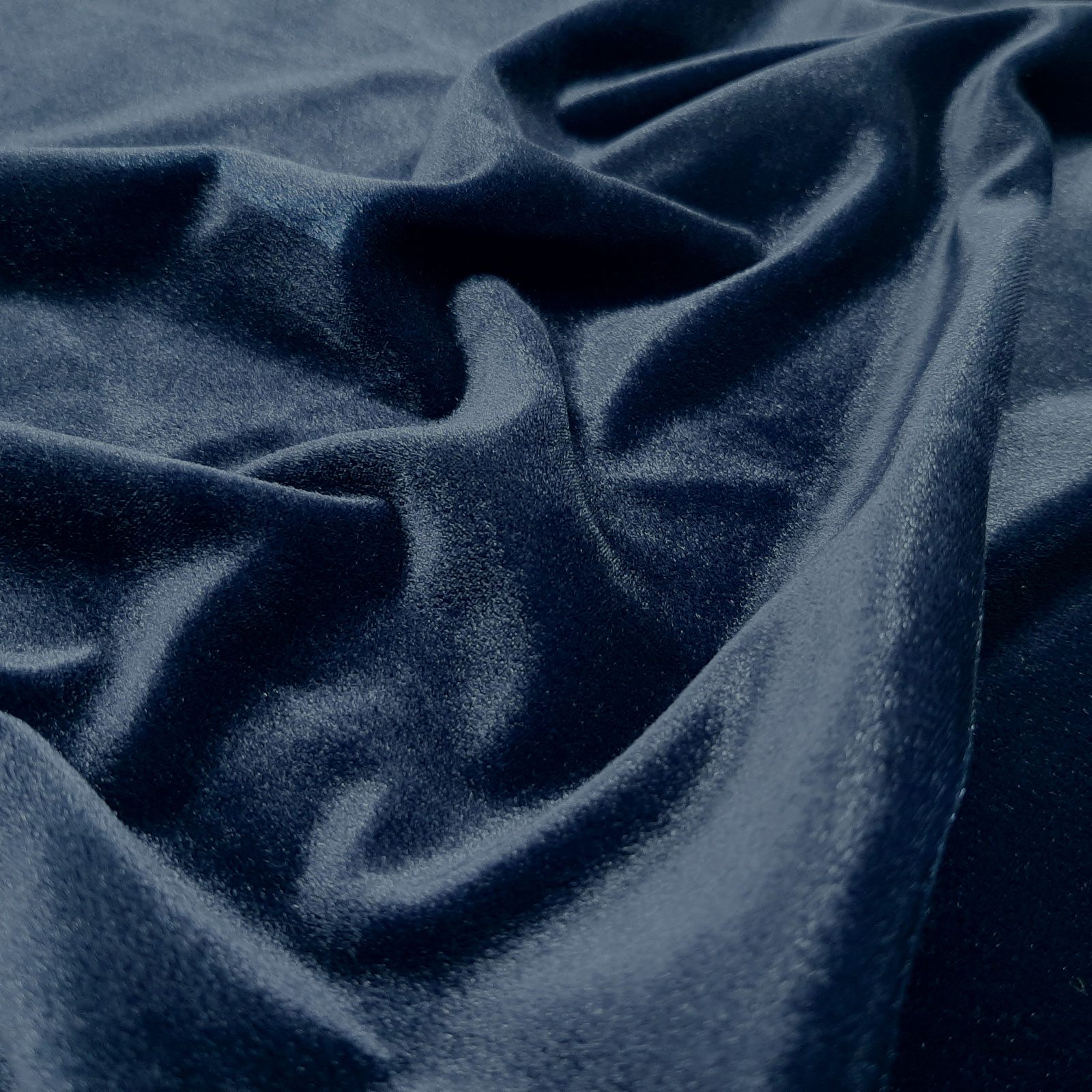 Mabel - Pontetorto elastisk sammet – Mörkblå