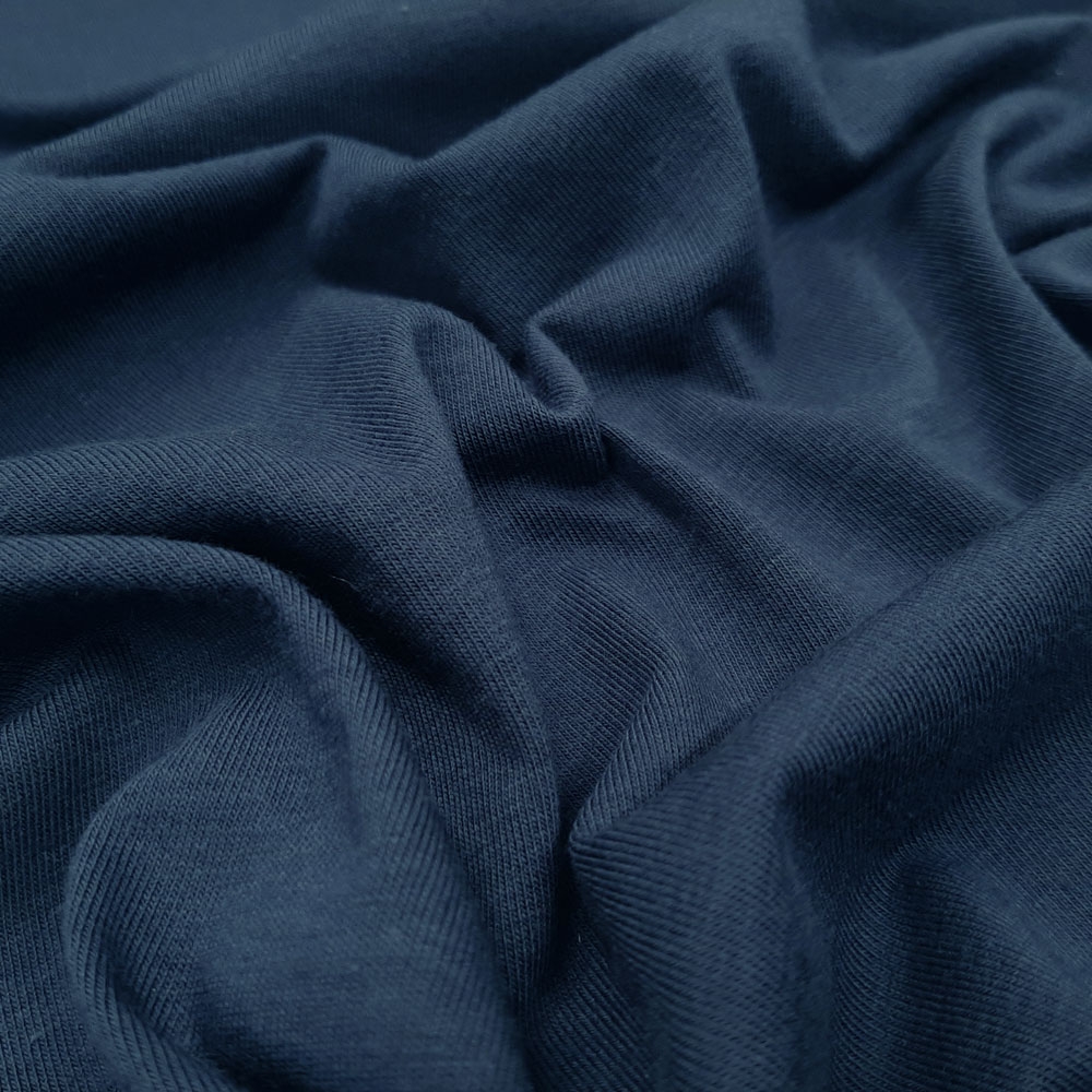 Oeko-Tex® Jersey - mörkblå