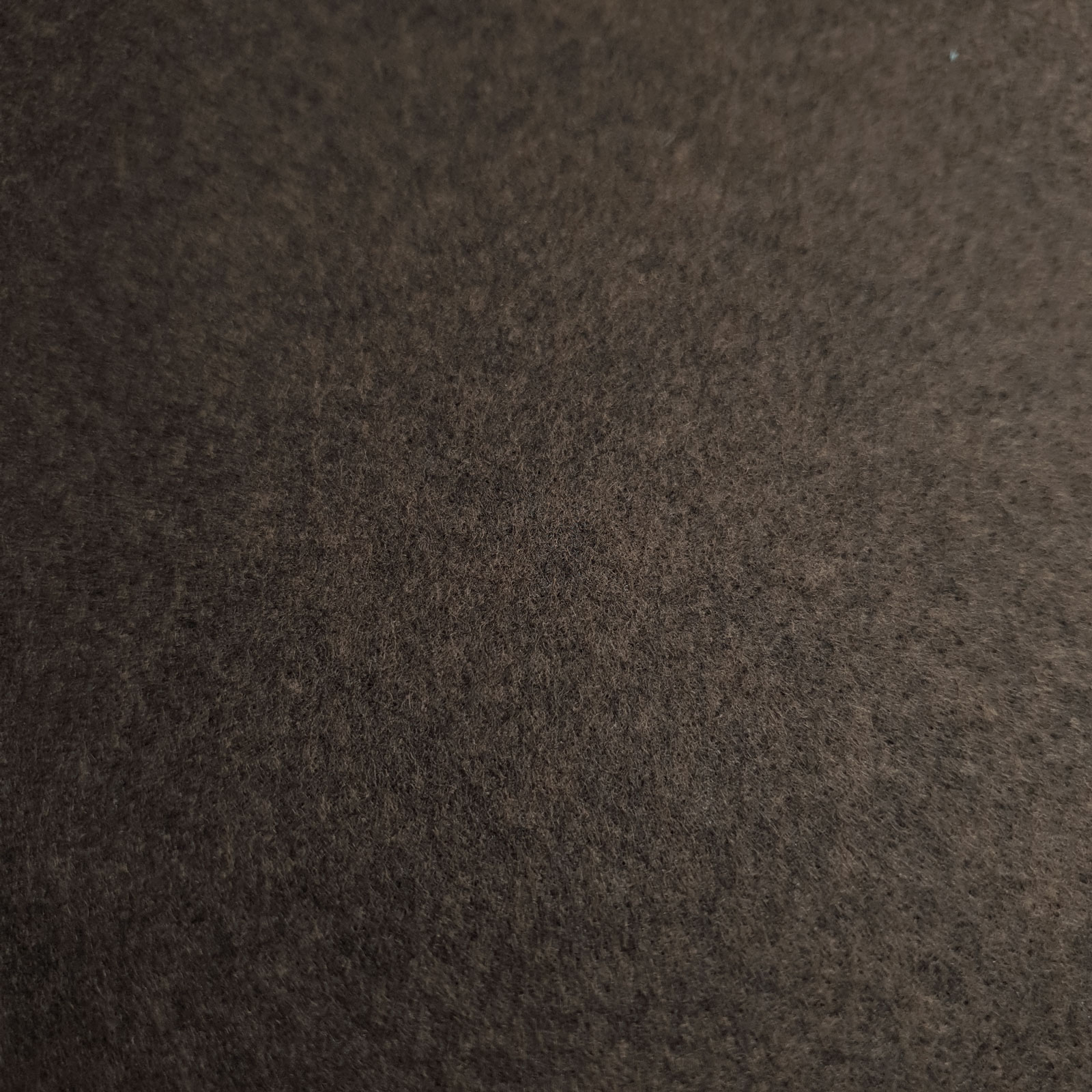 Filt - Hantverksfilt / dekorativ filt - Mörkbrun-melange
