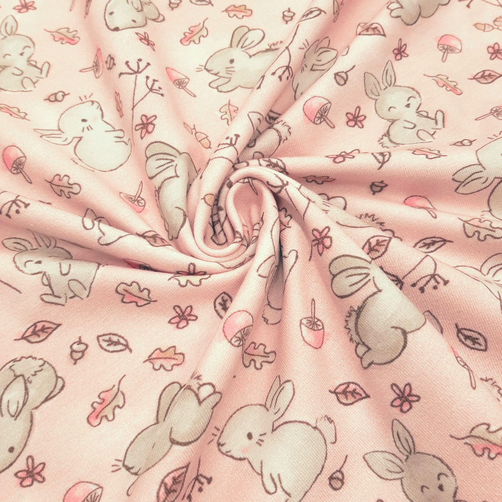 Sweet Bunny - Oeko-Tex® bomullsjersey - Rosé